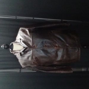 Leather Limited Jacket with Removable Lining